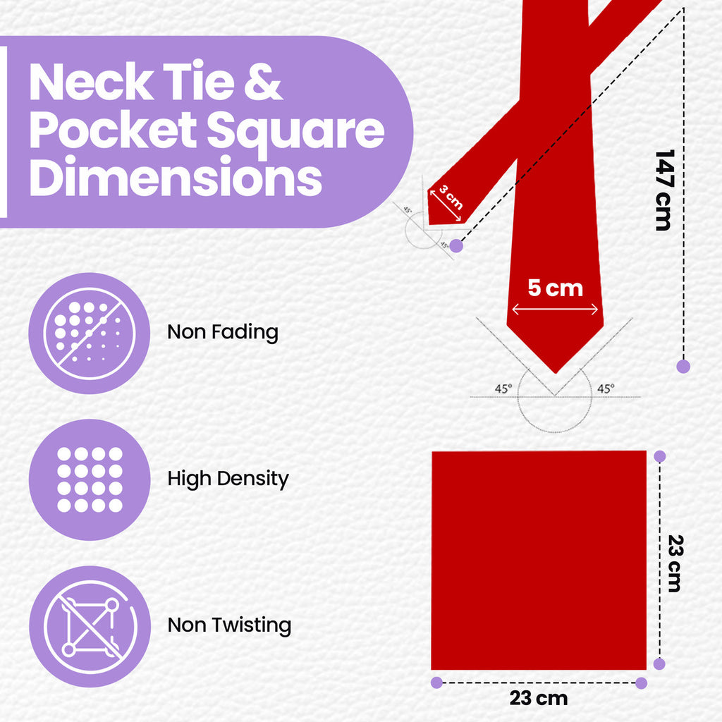 Red Tie and Handkerchief