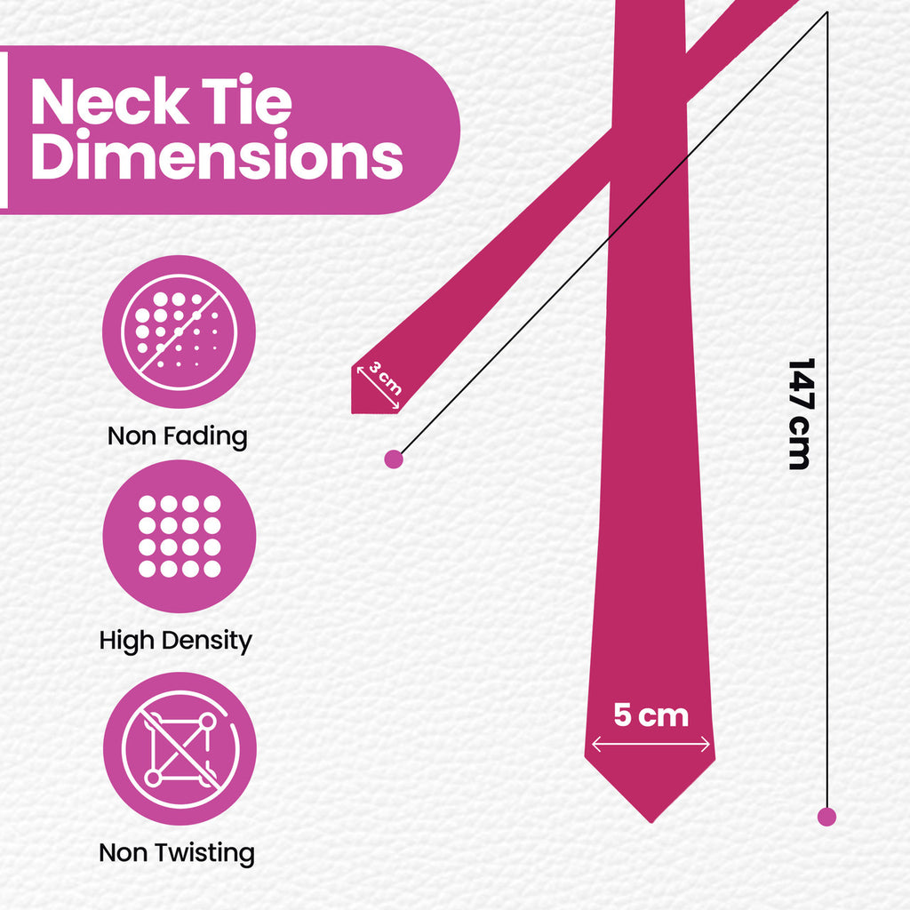 Hot Pink Neck Tie