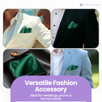 Pocket Square Handkerchief - Dark Green