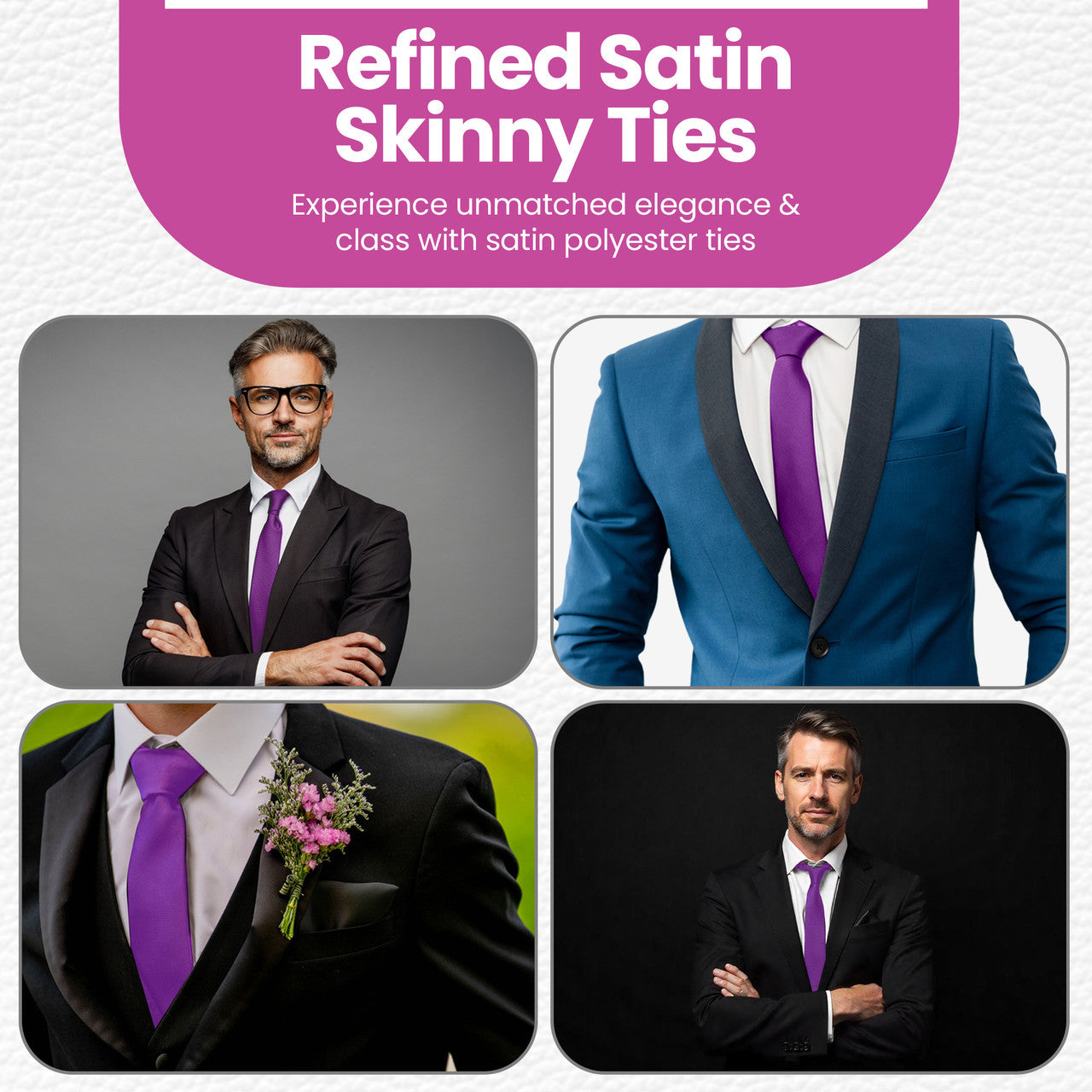 Purple Neck Tie
