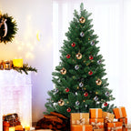 Evergreen Christmas Tree with Warm White Lights - 4ft/5ft/6ft