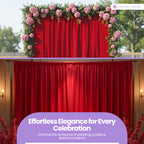 160gsm Spandex Backdrop - Red