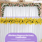 160gsm Spandex Backdrop - White