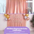 160gsm Spandex Backdrop - Rose Gold