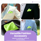 Pocket Square Handkerchief - Lime Green