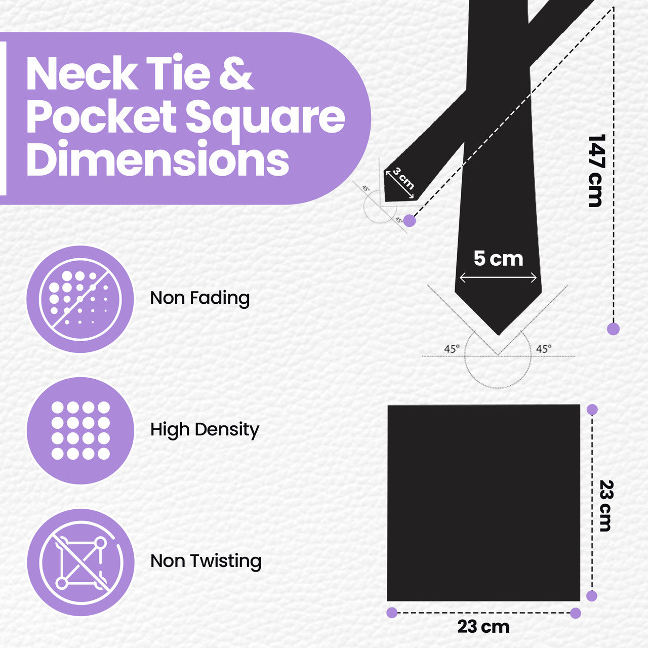 Black Tie and Handkerchief
