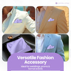 Pocket Square Handkerchief - Light Purple