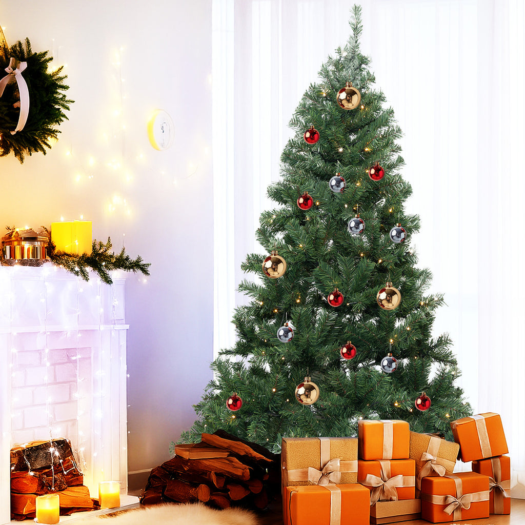 Alpine Christmas Tree with Warm White Lights - 4ft/5ft/6ft