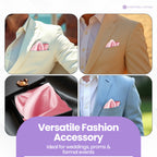 Pocket Square Handkerchief - Rose Pink