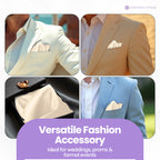 Pocket Square Handkerchief - Ivory
