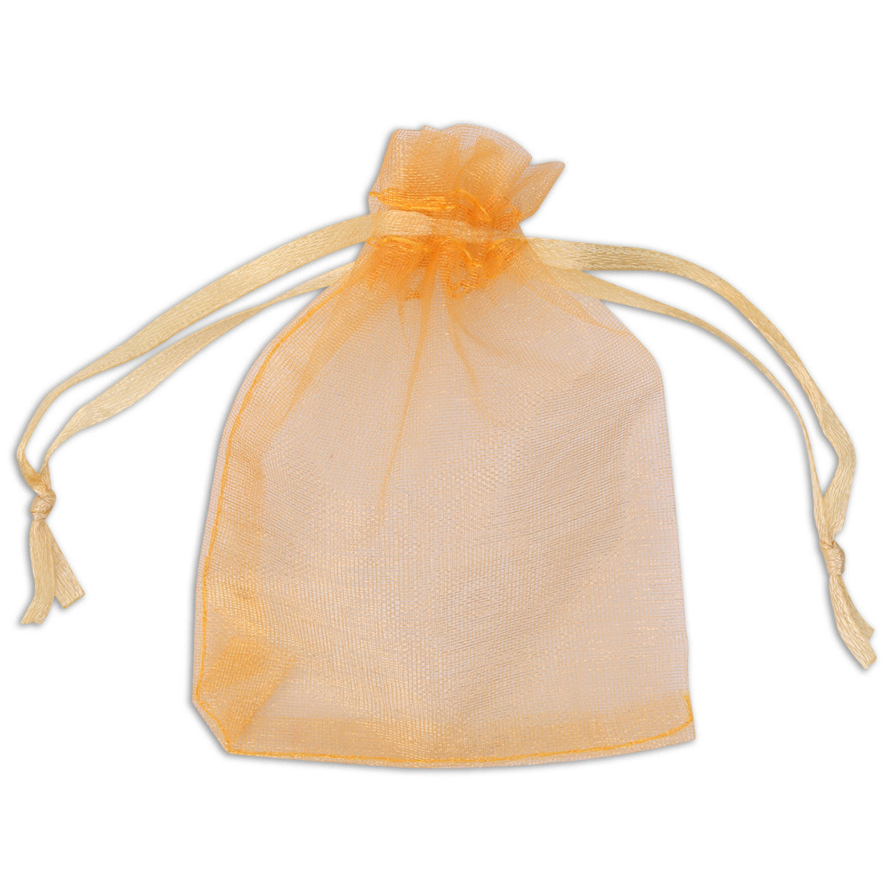 Organza Bags - 7cm x 9cm - 100pcs - Gold