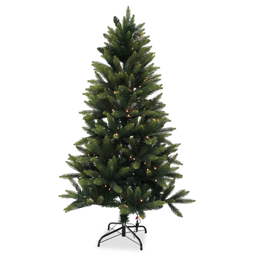 Nordic Christmas Tree with Warm White Lights - 4ft/5ft/6ft