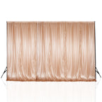 100GSM Ice Silk Photography Backdrop (No Swag) - Rose Gold