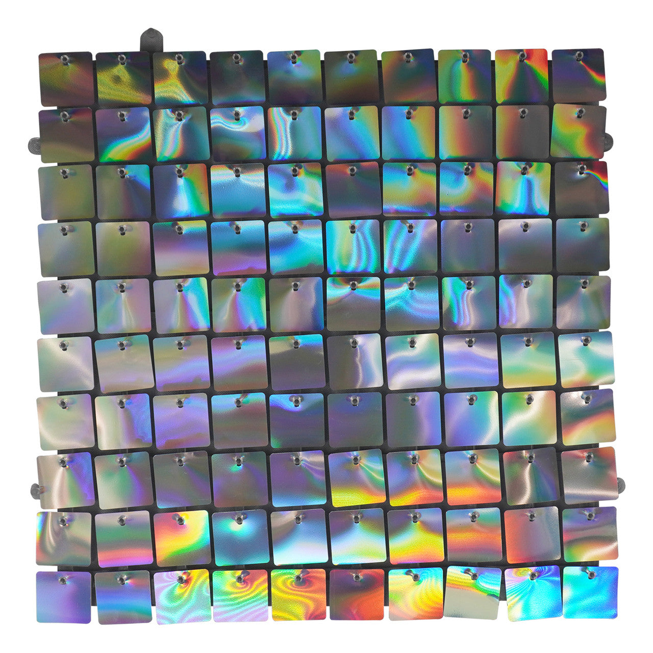 Square Sequin Wall Backdrop Panels - Silver