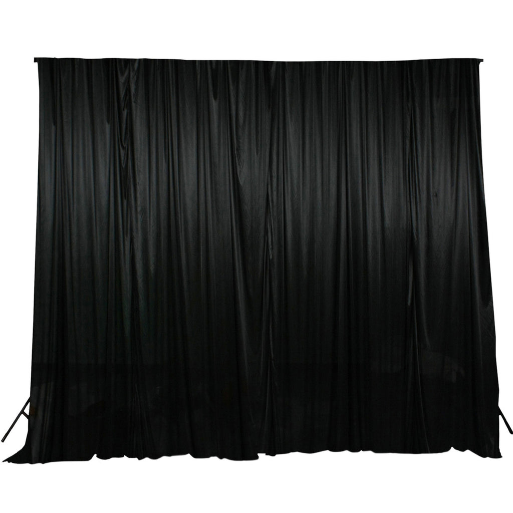 100GSM Ice Silk Photography Backdrop (No Swag) - Black