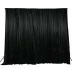 100GSM Ice Silk Photography Backdrop (No Swag) - Black