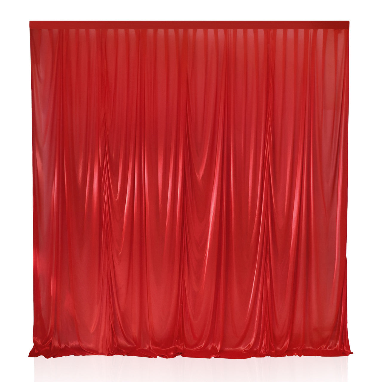 100GSM Ice Silk Photography Backdrop (No Swag) - Red