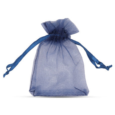 Organza Bags - 7cm x 9cm - 100pcs - Navy