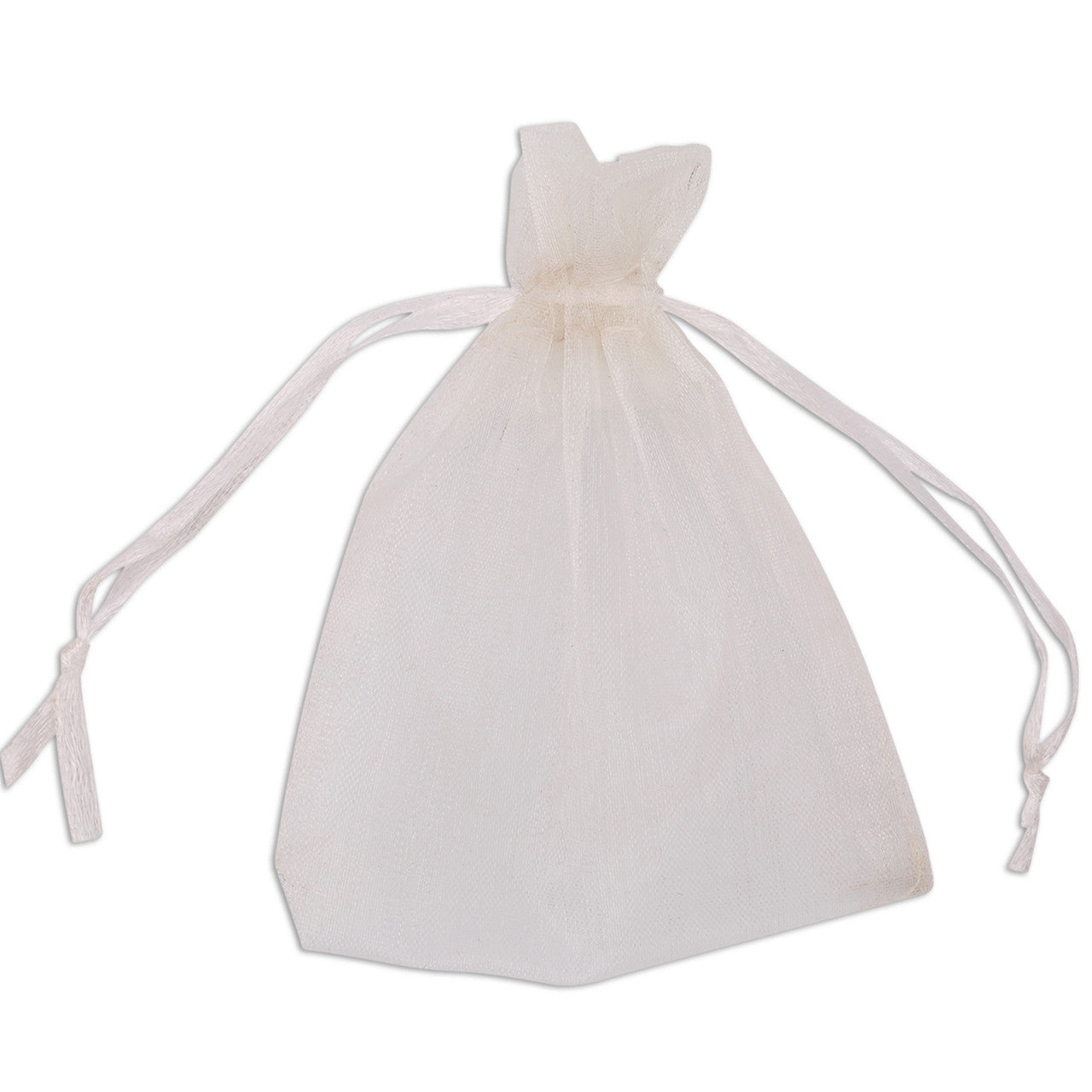 Organza Bags - 7cm x 9cm - 100pcs - Ivory
