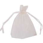 Organza Bags - 7cm x 9cm - 100pcs - Ivory