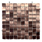 30x30cm Sequin Wall Panel - Pink