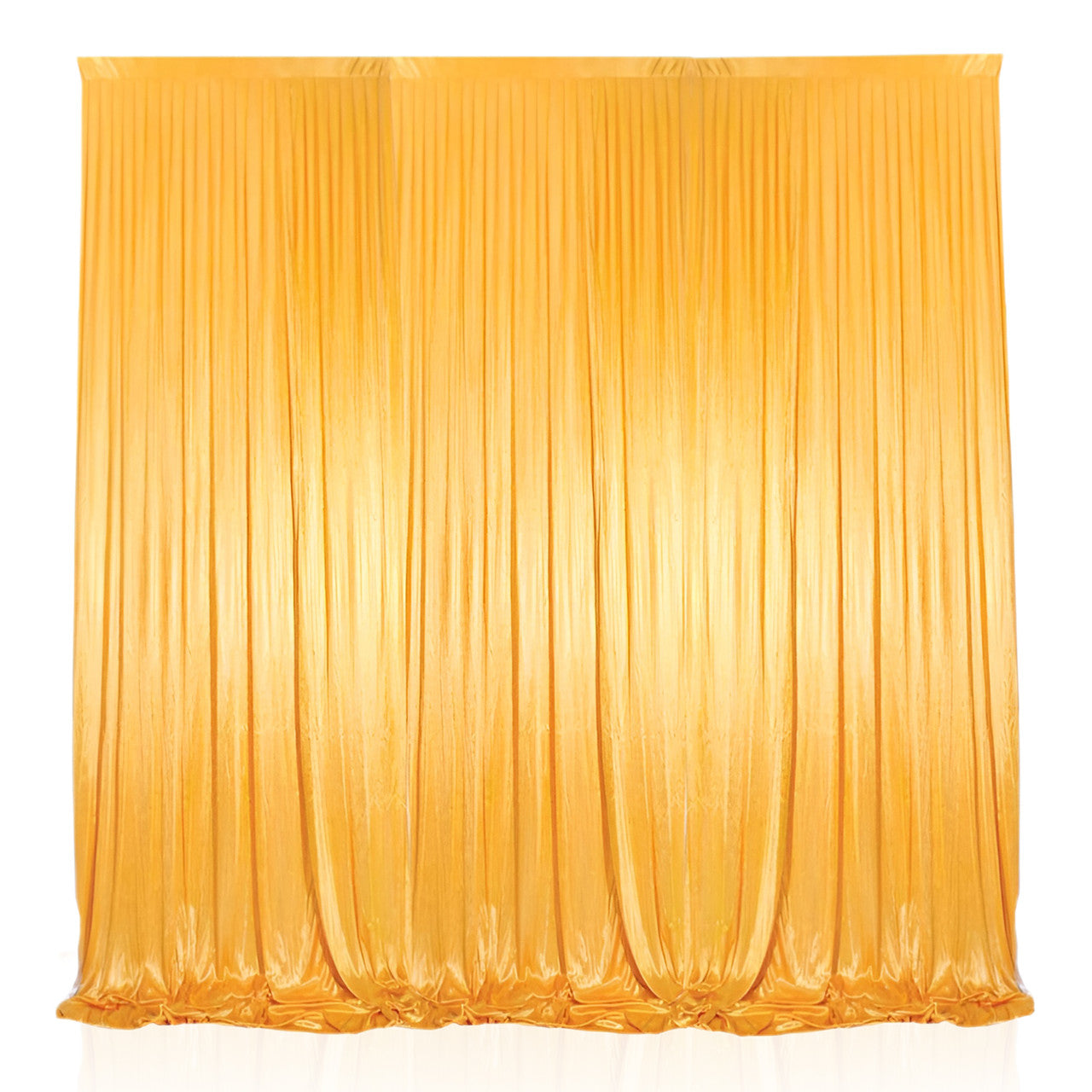 100GSM Ice Silk Photography Backdrop (No Swag) - Gold