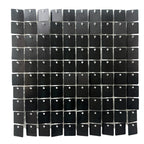 30x30cm Sequin Square Backdrop - Black