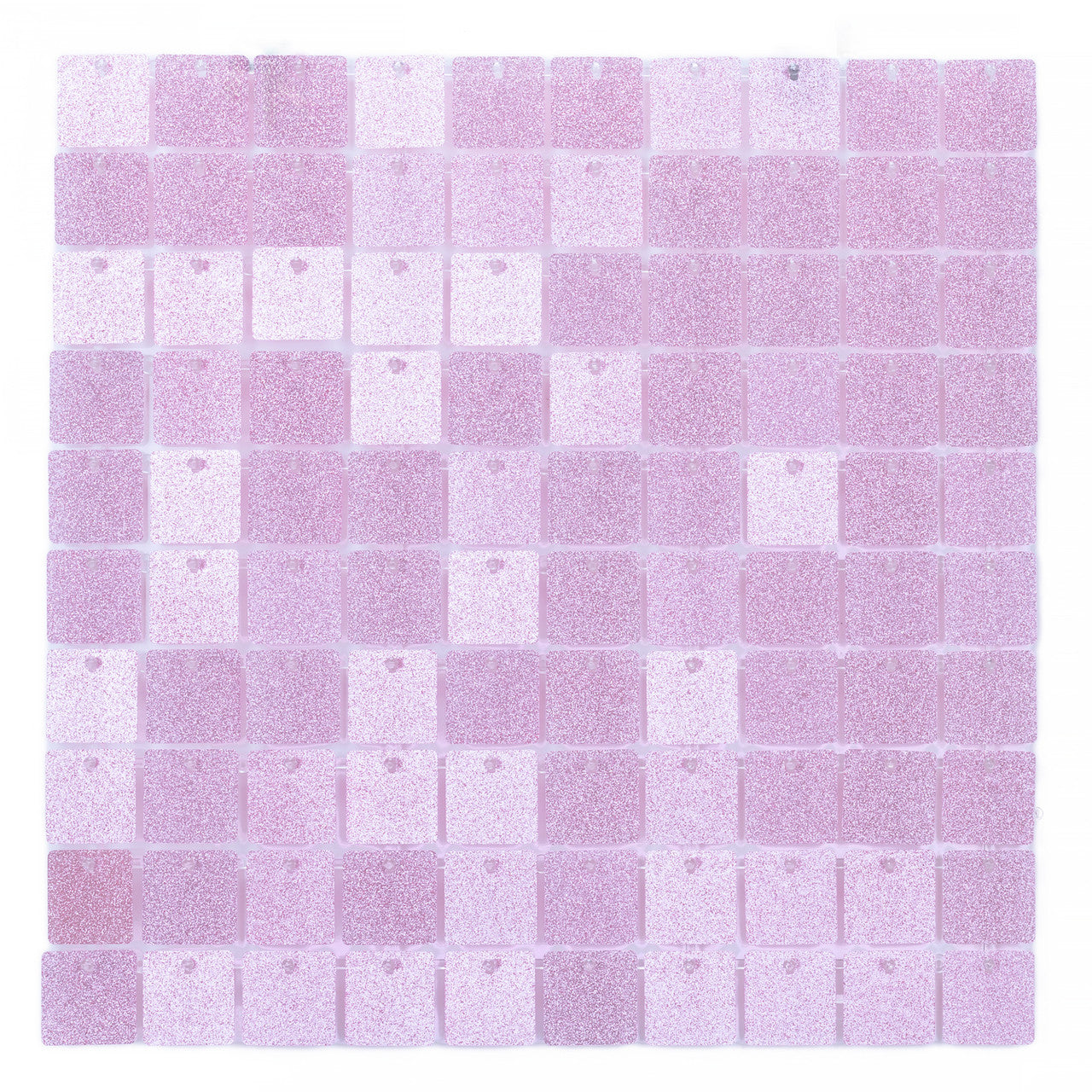 30x30cm Glitter Finish Sequin Wall Panel - Glitter Pink