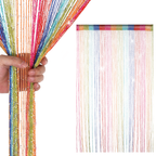 String Curtain Panel - Multicoloured