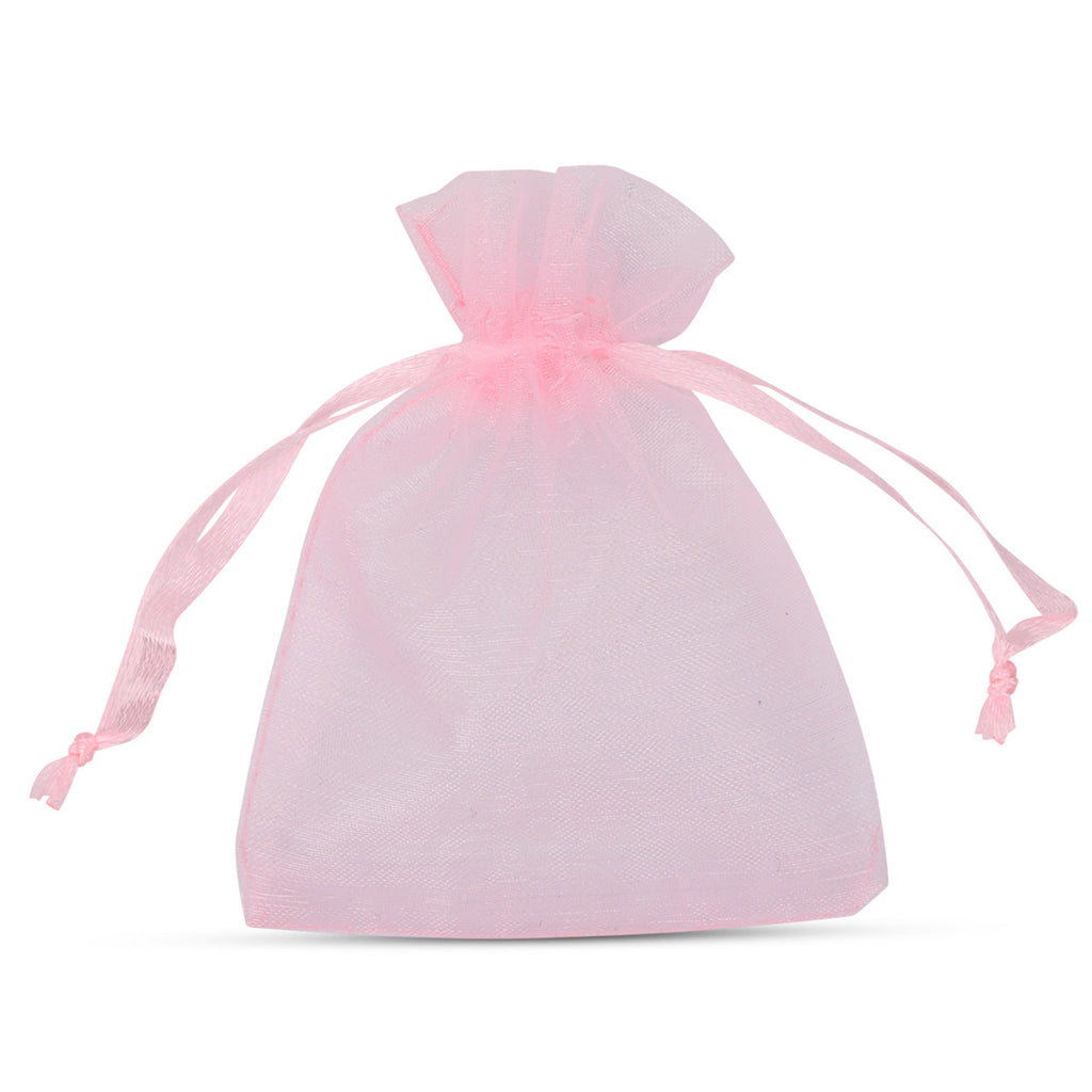 Organza Bags - 7cm x 9cm - 100pcs - Pink