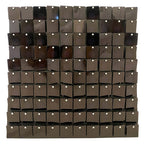 Square Sequin Wall Backdrop Panels - Black