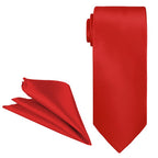 Red Tie and Handkerchief
