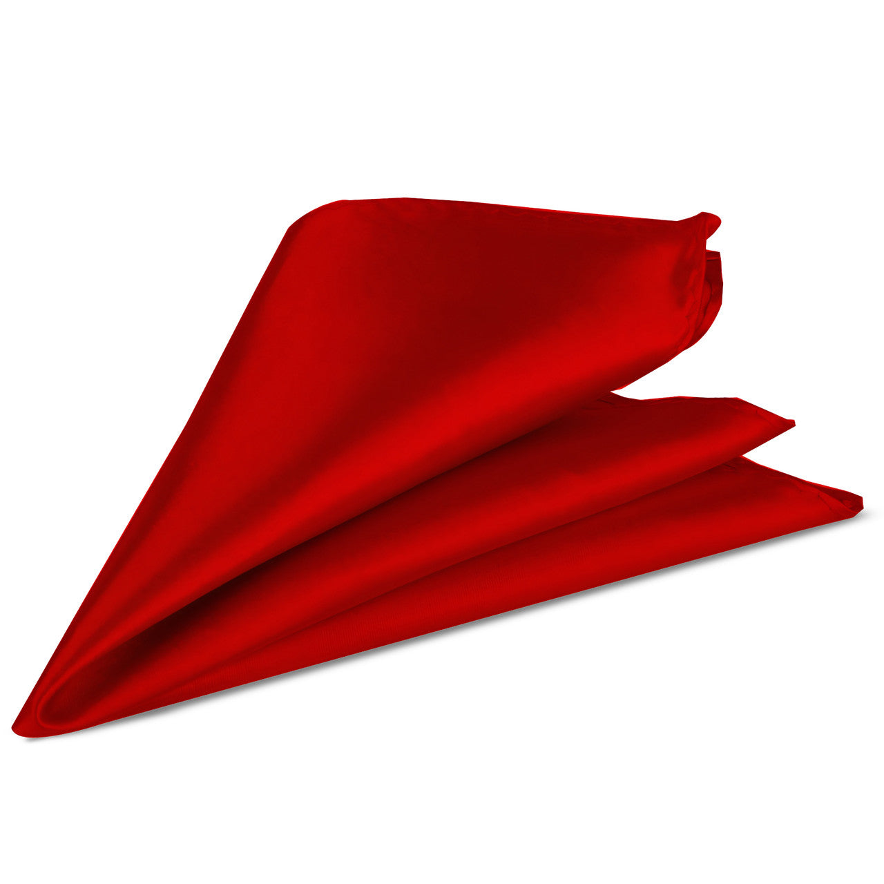 Pocket Square Handkerchief - Dark Red