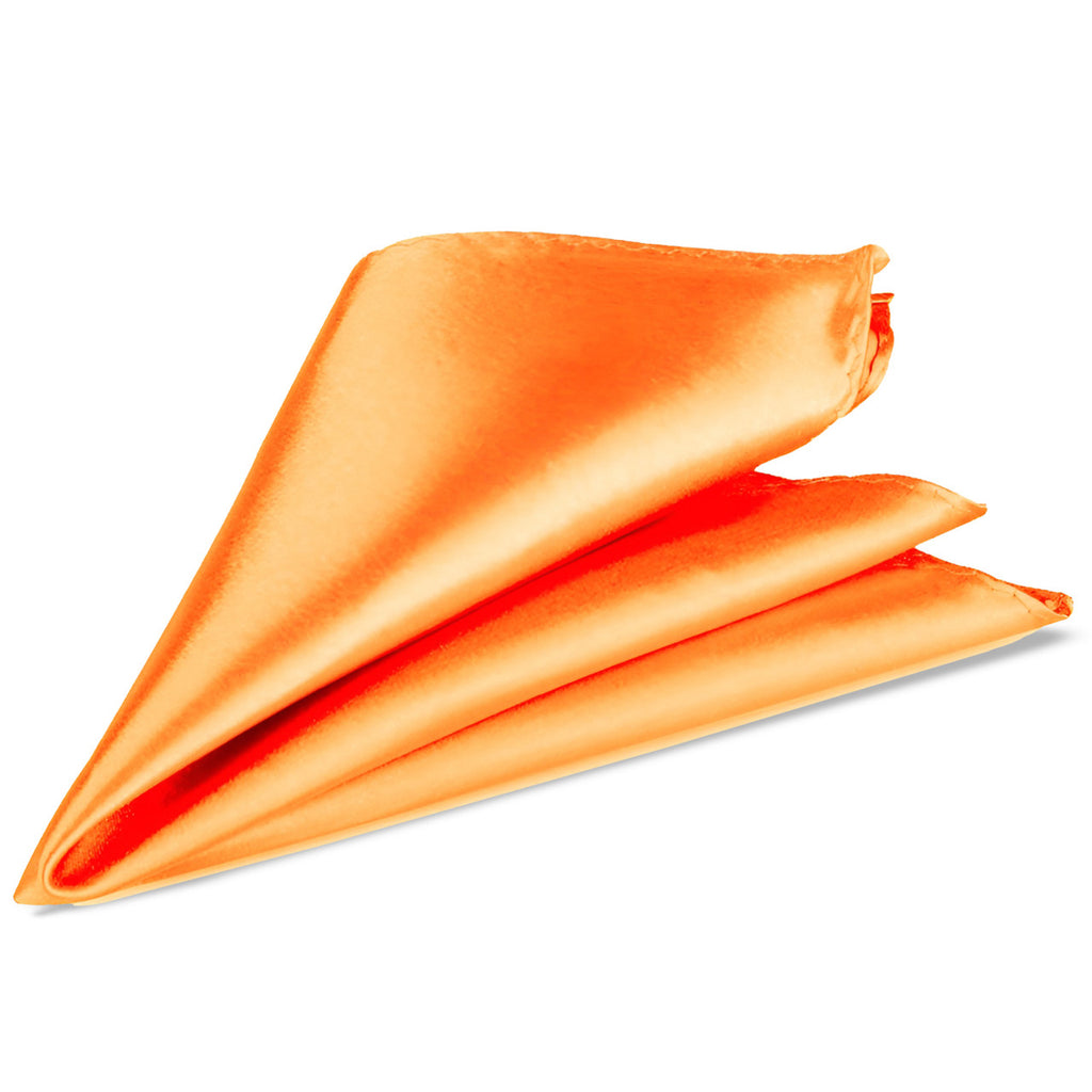 Pocket Square Handkerchief - Orange
