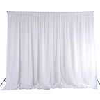 100GSM Ice Silk Photography Backdrop (No Swag) - White