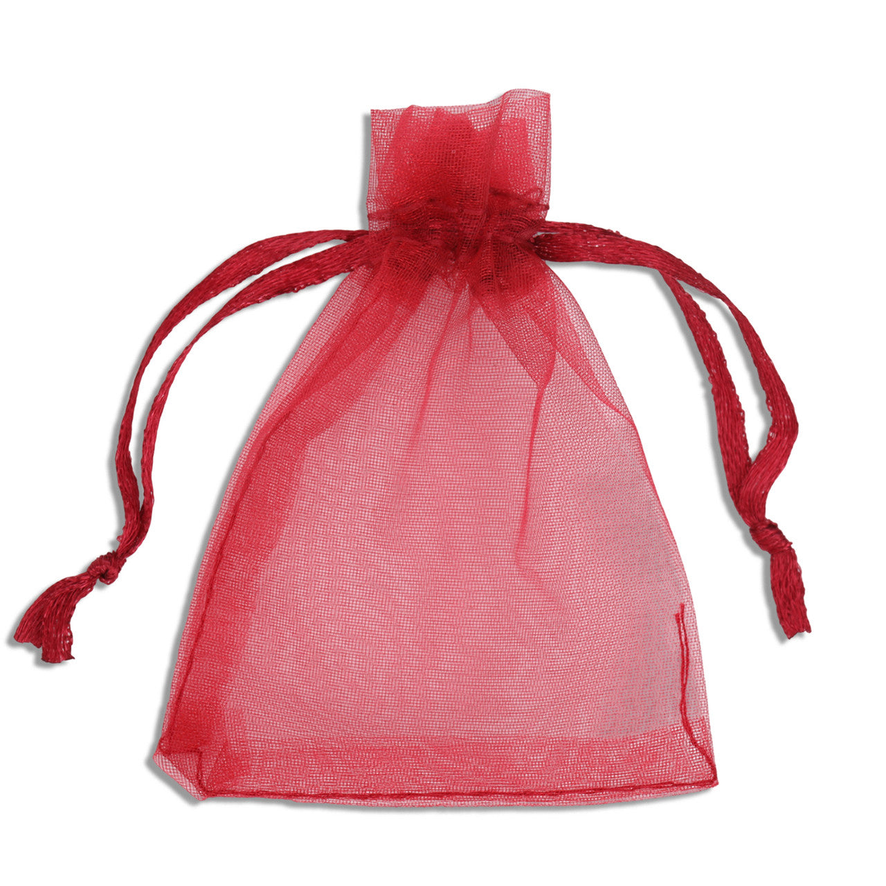 Organza Bags - 7cm x 9cm - 100pcs - Burgundy