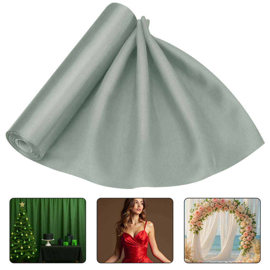 Satin Roll - Silver