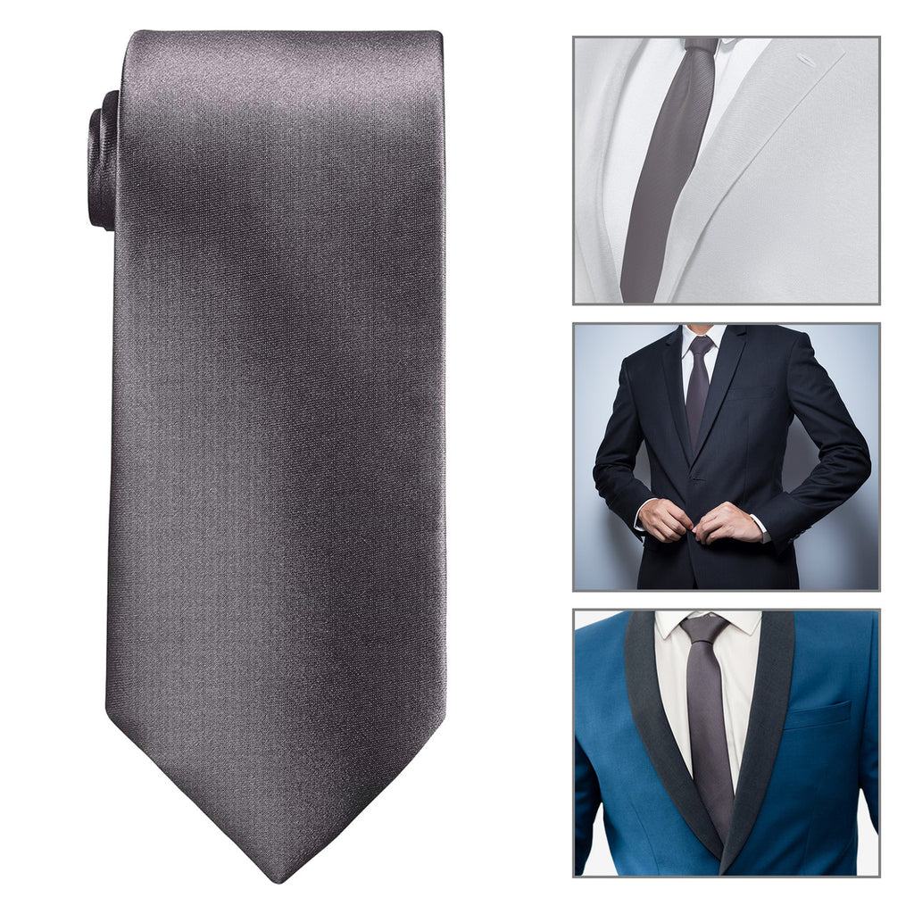 Dark Grey Neck Tie