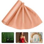 Peach Satin Fabric Roll