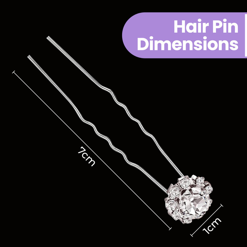 Crystal Bridal Hair Pins