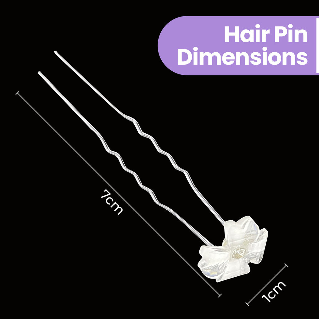 Wedding  Flower Hair Pins