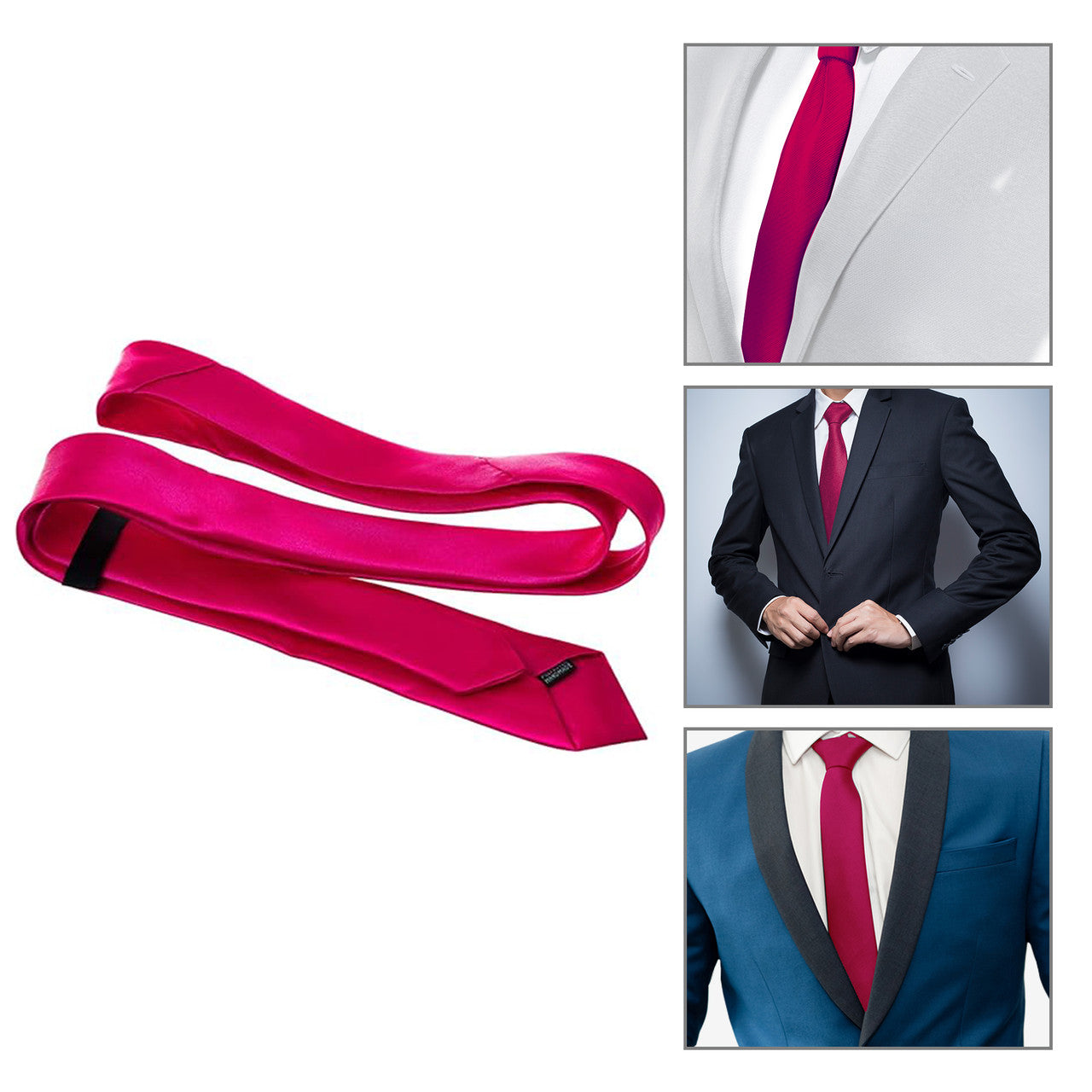 Hot Pink Neck Tie