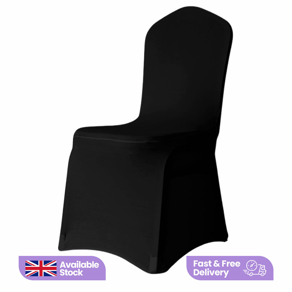 140GSM Spandex Chair Cover - Black