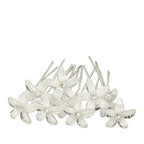 Vintage Pearl and Crystal Flower Bridal Hair Pins