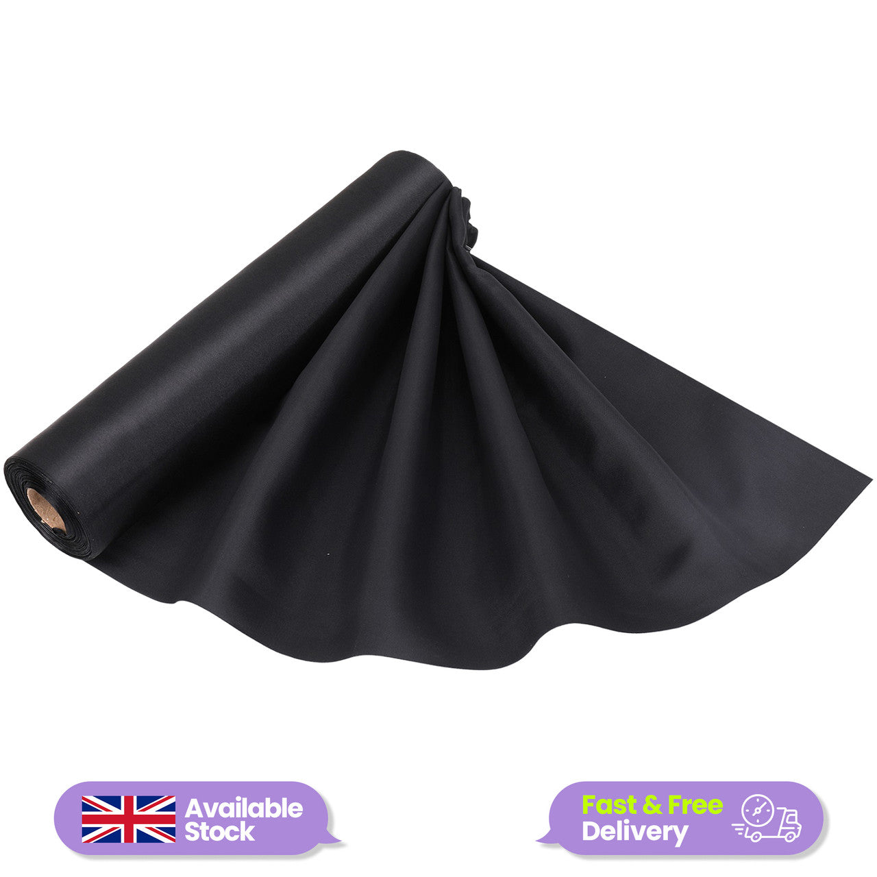 Satin Roll - Black