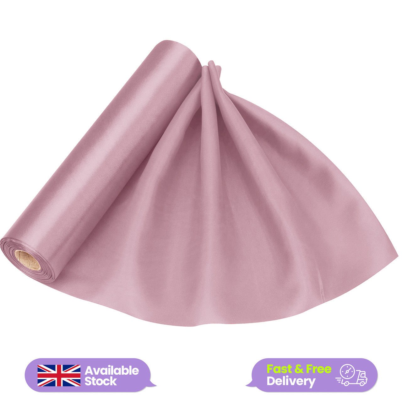 Satin Roll - Baby Pink