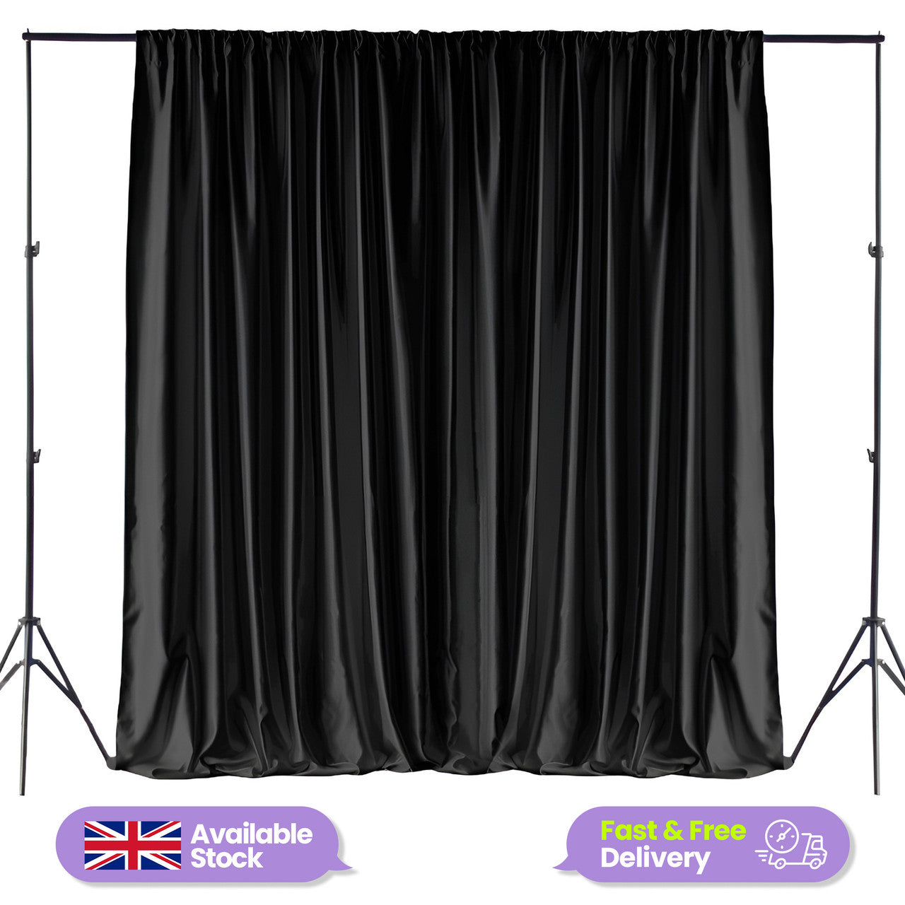190GSM Blackout Backdrop