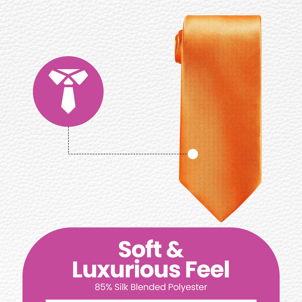 Orange Neck Tie