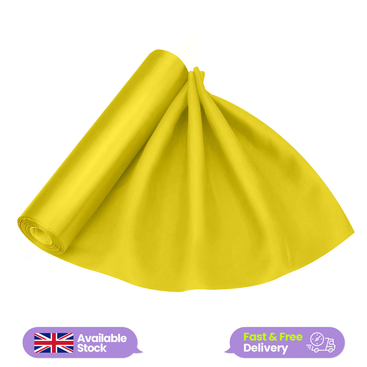 Satin Roll - Yellow