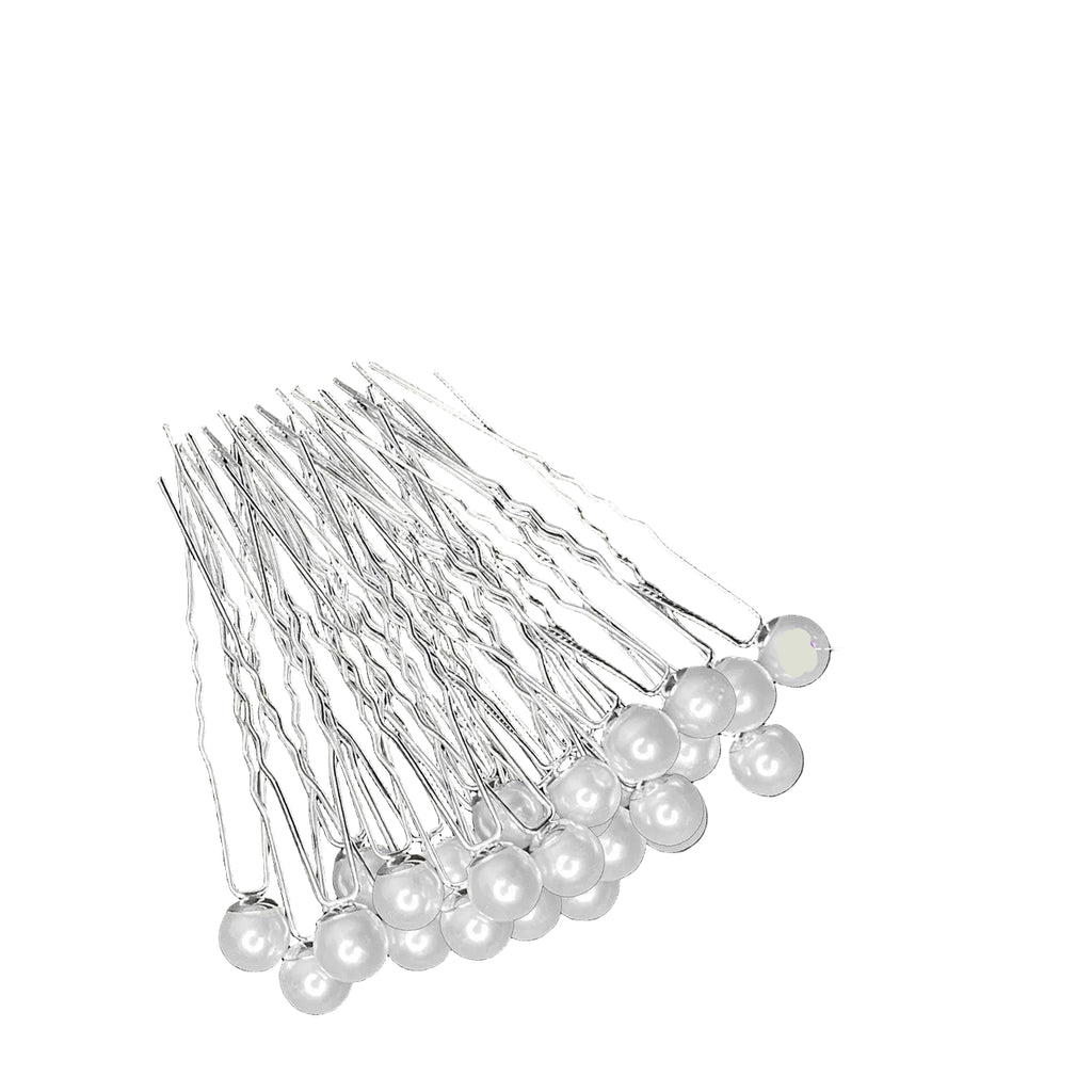 Elegant Large 10mm Pearl Head Hair Pins